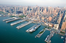 Manhattan skyline view of Hells Kitchen